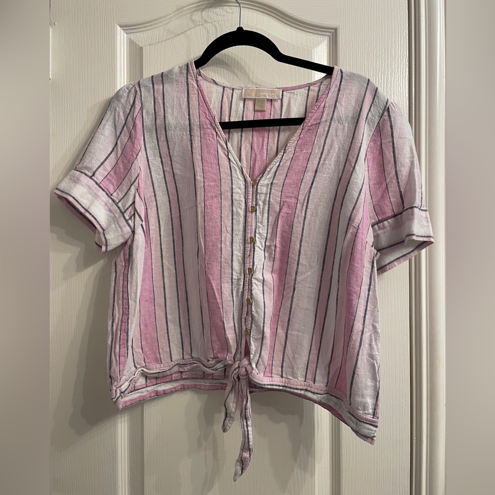 Michael Kors Top - Size Large - Pre-Owned